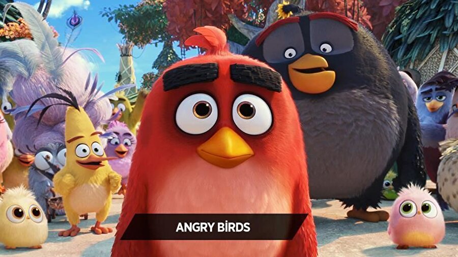 Angry Birds
Yönetmenliğini Thurop Van Orman'ın üstlendiği haftanın tek animasyon ve macera türündeki filmin seslendirmelerini Peter Dinklage, Dove Cameron, Awkvanifa, Sterlink k. Brown ve Bill Hader gibi isimler gerçekleştiriyor.
