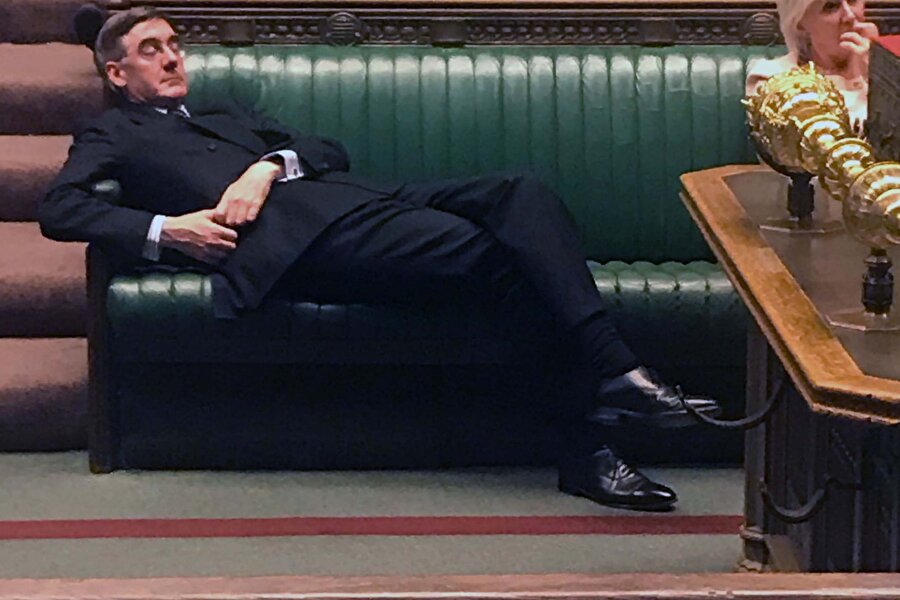 İngiliz Muhafazakar Parti'sinin Avam Kamarası lideri Rees-Mogg