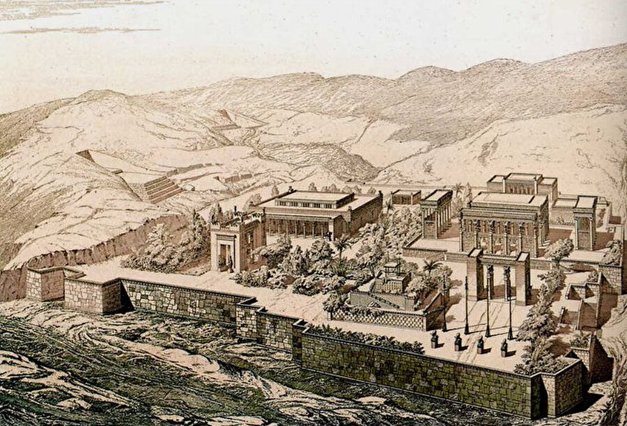 Pers Kralı I. Darius tarafından kurulan Persepolis, MÖ / 6. yüzyıl (İran)

                                    
                                    
                                    
                                    
                                    Persepolis, MÖ 6. yüzyılın sonlarında kurulduğu ve Pers İmparatorluğu’na başkentlik ettiği biliniyor. Pers Kralı I. Darius tarafından yaptırılan Persepolis, görkemli saray kalıntıları, duvar süslemeleri ve heykelleri ile Pers sanatını gözler önüne seriyor. 
                                
                                
                                
                                
                                