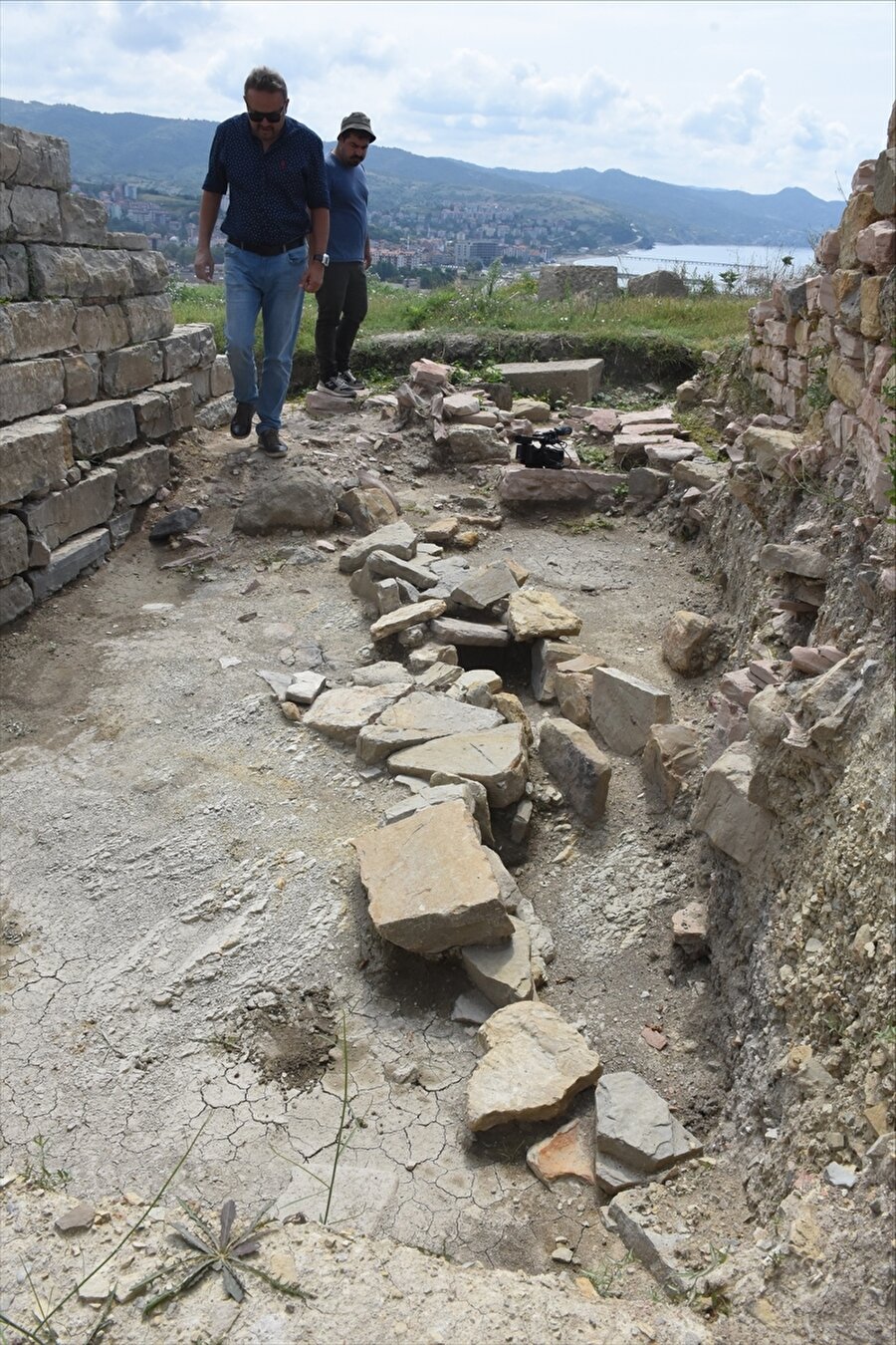 Tieion Antik Kenti'ndeki çalışmalar devam ediyor.