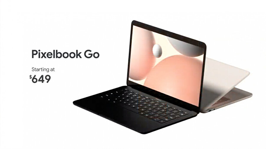 Pixelbook Go

                                    
                                    Google, 649 dolardan başlayan fiyatlarla Pixelbook Go bilgisayarları sunuyor. Yaklaşık 12 saat pil ömrü vadeden şirket, 16 GB RAM ve 256 GB depolama alanına sahip 13.3 inç'lik ekrandan başlayarak farklı opsiyonlara yer veriyor. 
                                
                                