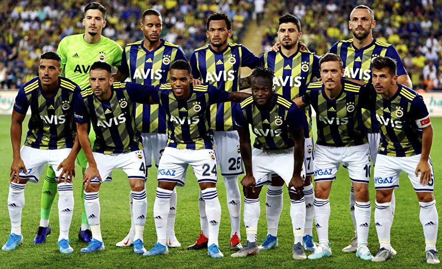 Fenerbahçe'nin oyuncuları.