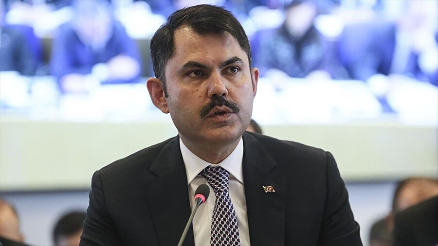 Çevre ve Şehircilik Bakanı Murat Kurum.