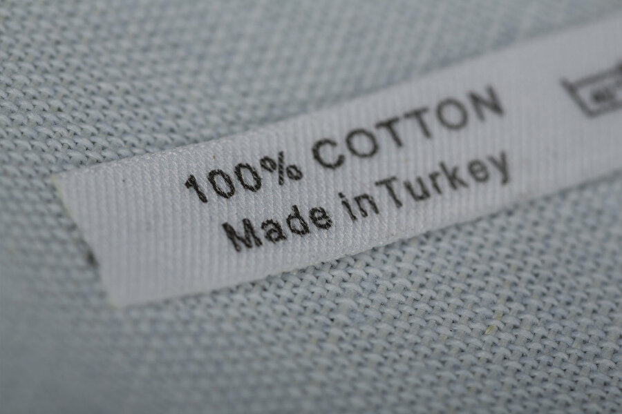 Made in Turkey yazılı etiket- Arşiv