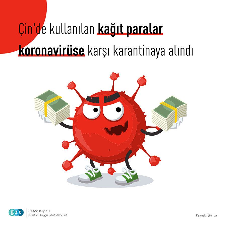 🦠 Koronavirüse karşı banknotlara karantina 💸