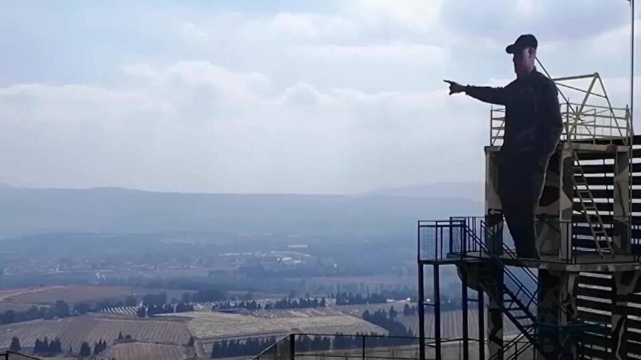Lübnan'da bulunan Süleymani maketi