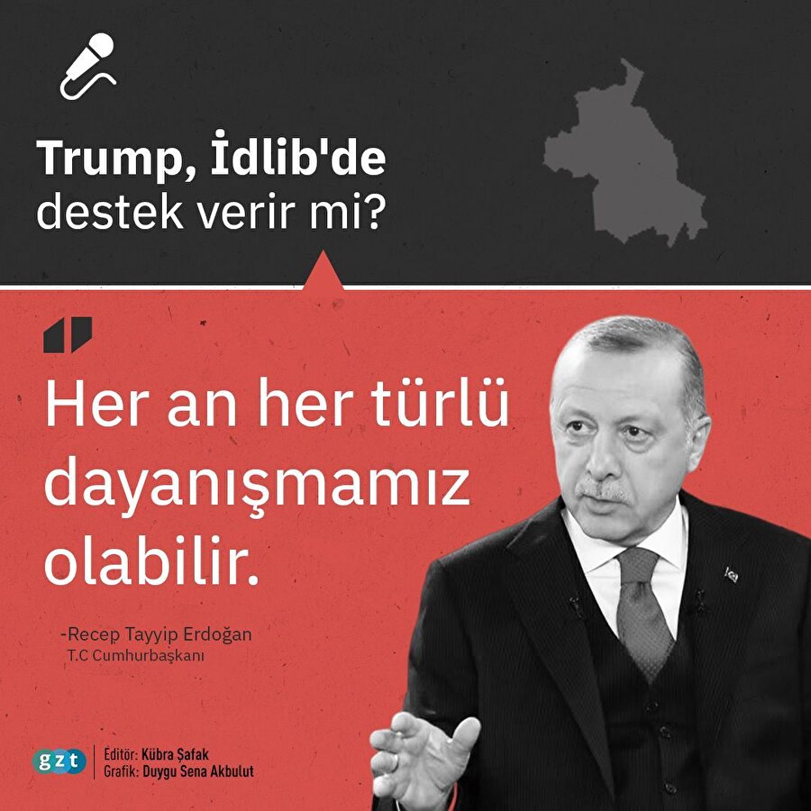 🤝 Trump, İdlib'de destek verir mi?