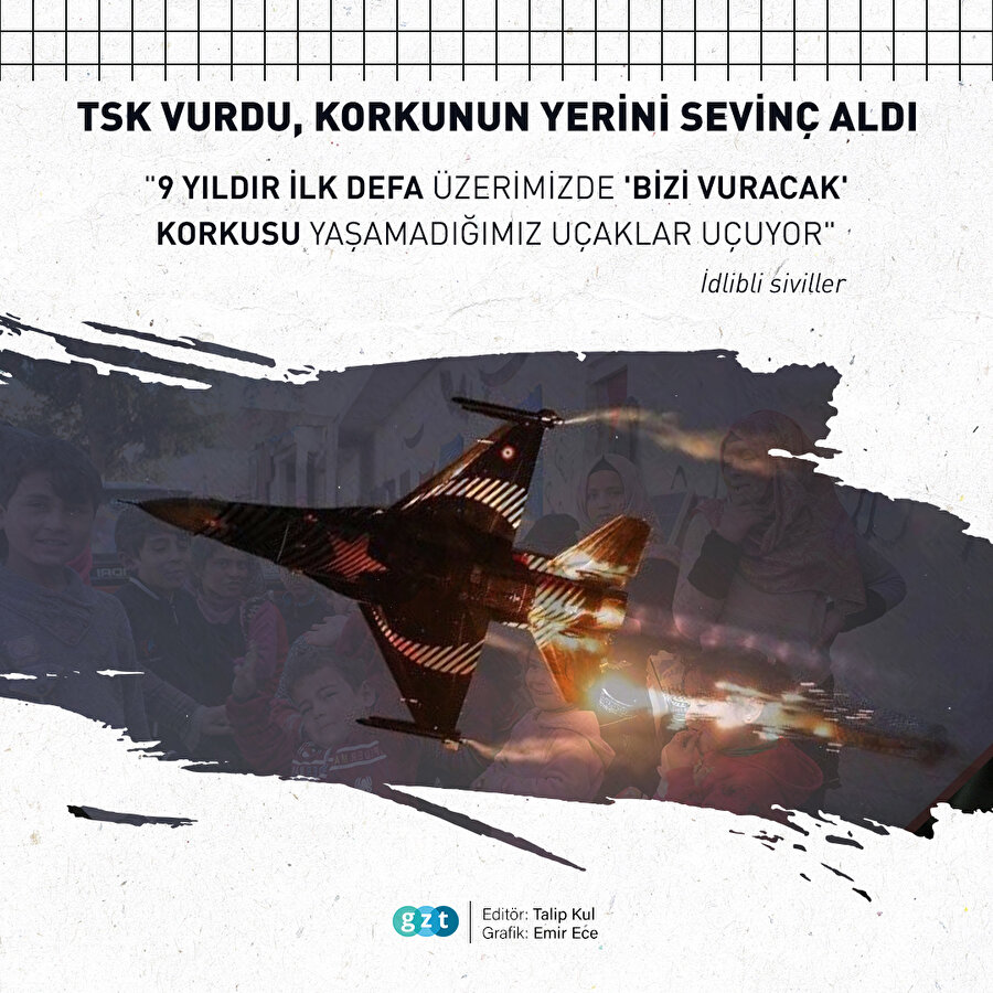 İdlibli siviller anlattı: İlk defa o korkuyu yaşamadık