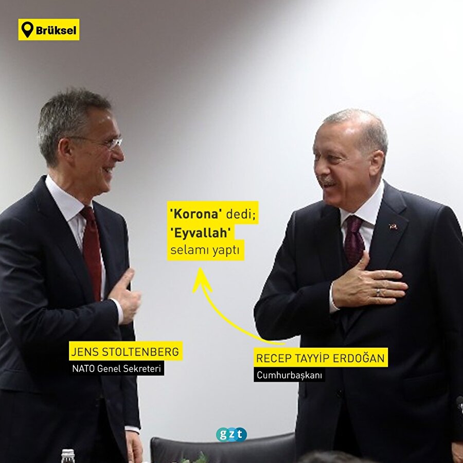 Cumhurbaşkanı Erdoğan, NATO Genel Sekreteri'nin elini sıkmadı