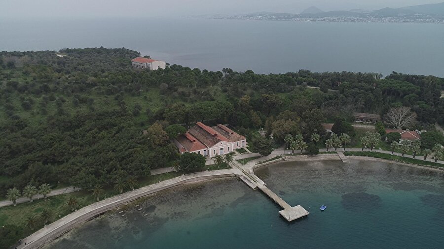 İzmir Urla'daki 'Karantina Adası'
