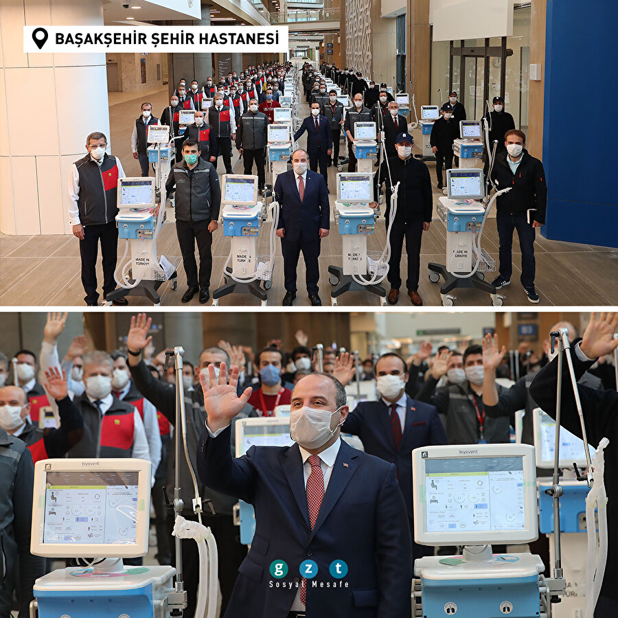 🇹🇷 Yerli ve milli solunum cihazları üretildi