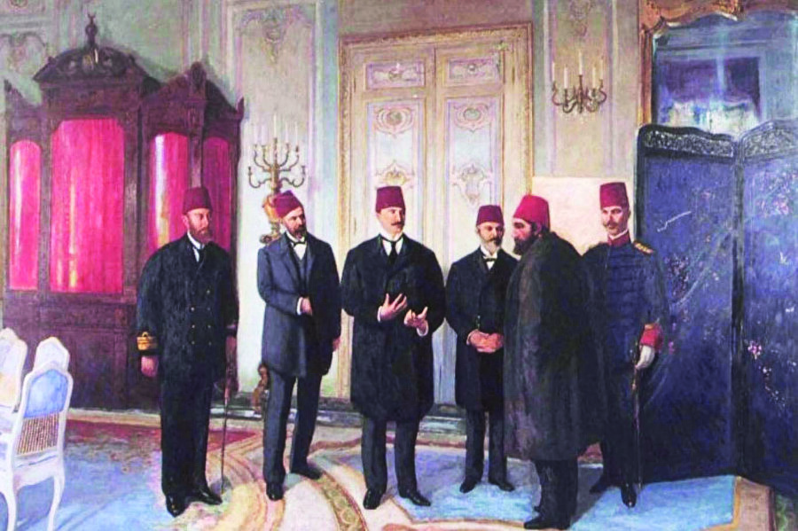 Meğer fermanı okuyan paşa ve maiyetindeki zabitler sahte üniforma giydirilmiş isyanı hazırlayan mühim şahsiyetlerdi...
