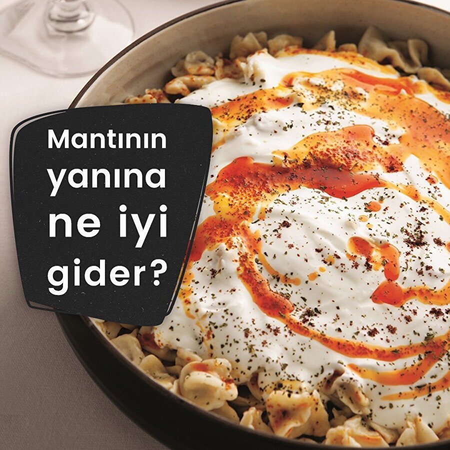 Mantının yanına ne iyi gider? 🥟