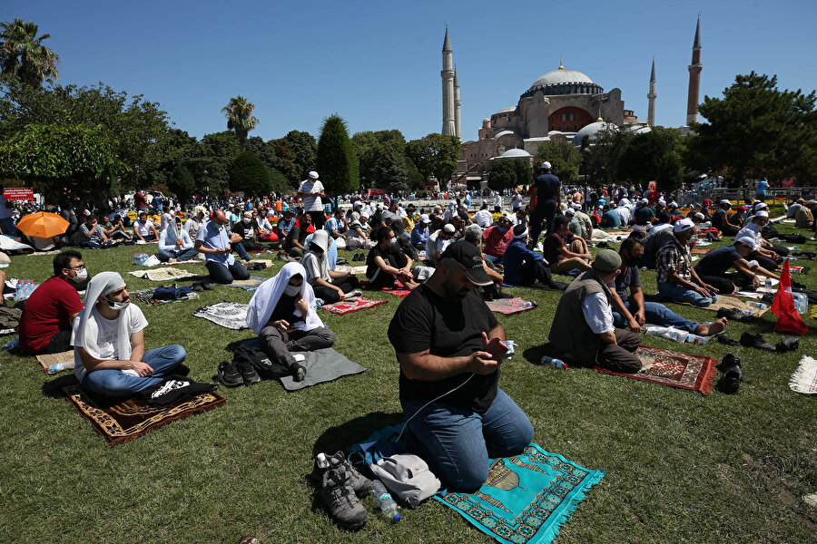 Ayasofya-i Kebir Cami-i Şerifi ilk Cuma namazı