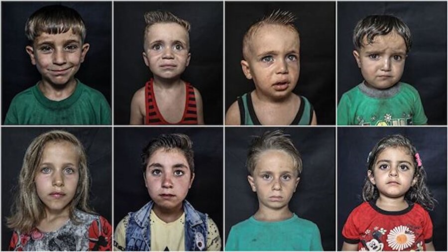 Günlük 20 kız çocuğunun saçı yapıldı, 30 erkek çocuğunun saçı tıraş edildi.
