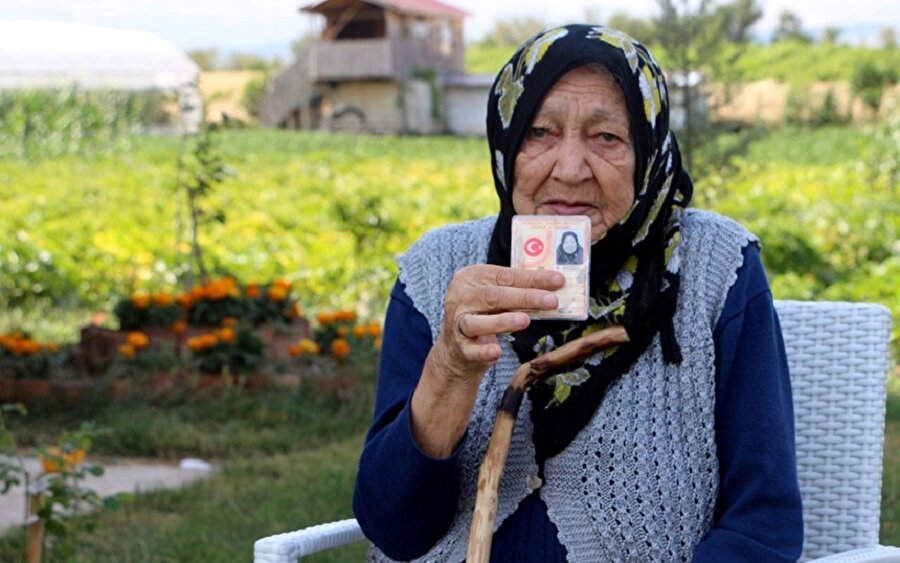 100 yaşındaki Rukkiye Yalınalp