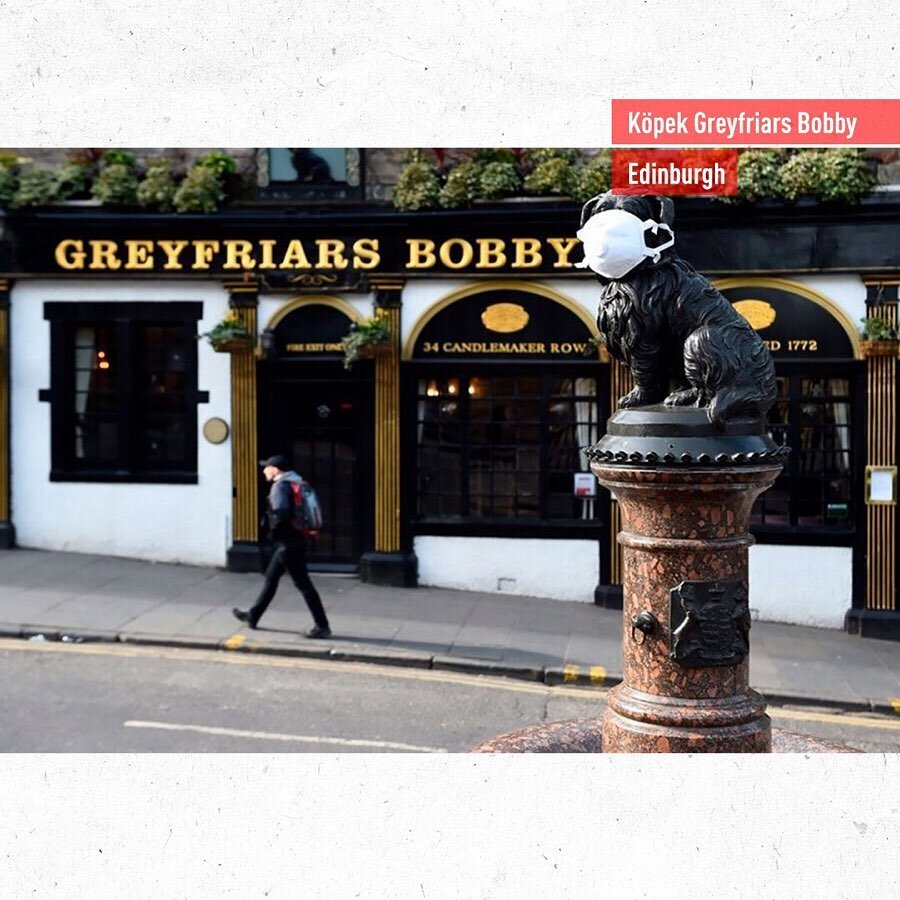 Sanatın maskeyle buluşması 😷