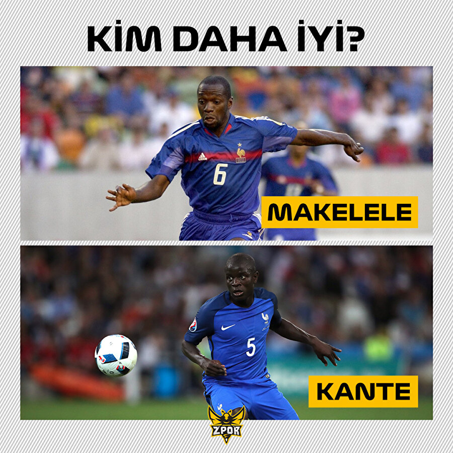 Makelele mi, Kante mi?