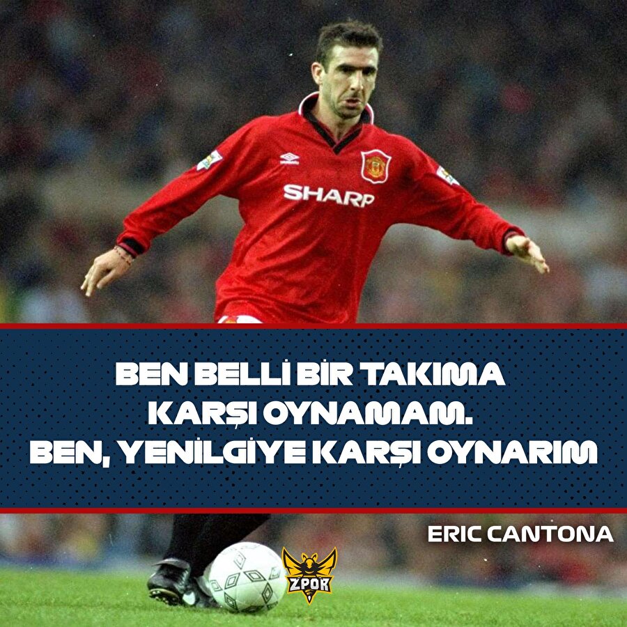 Cantona'nın rakibi