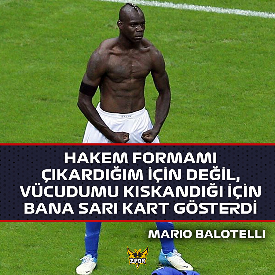 Futbolun asi çocuğu Balotelli