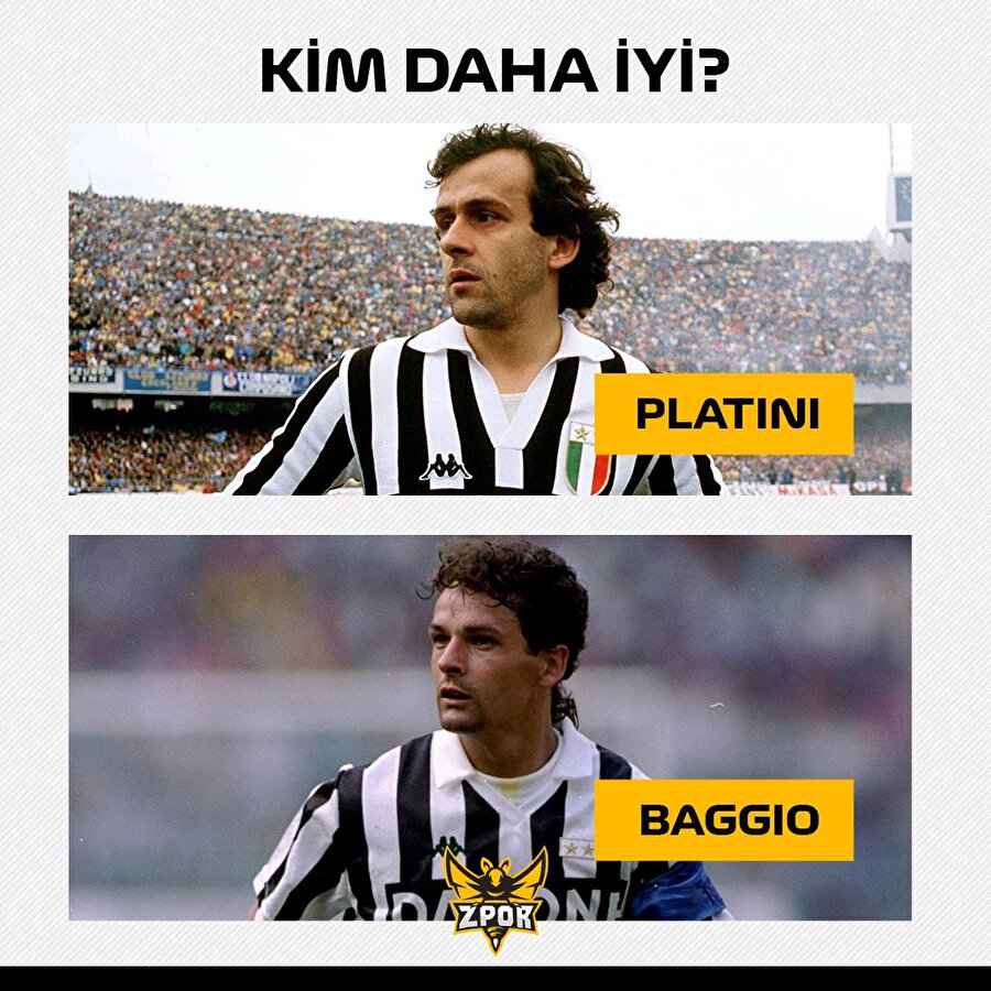 Platini mi, Baggio mu?