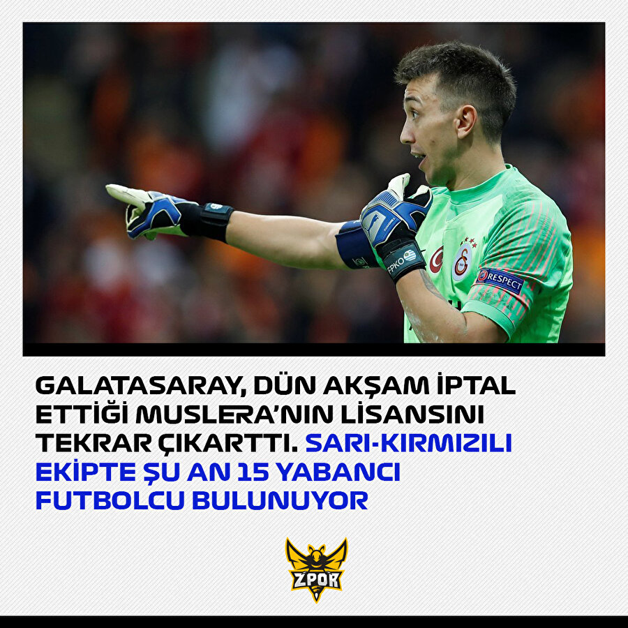 Galatasaray'da yabancı sayısı 15 oldu