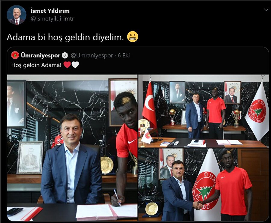 Ümraniye Belediye Başkanı'ndan esprili paylaşım
