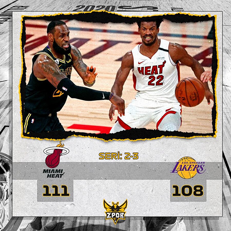 Lebron'un 40 sayısı Lakers'a yetmedi