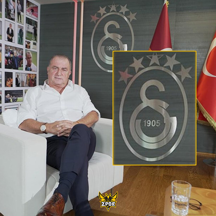 Terim'in odasındaki 5 yıldız detayı