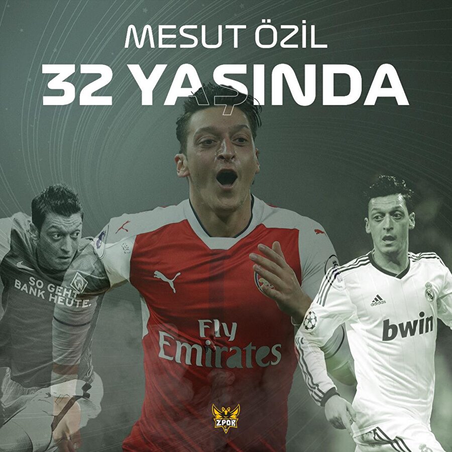 Mesut Özil 32 yaşında
