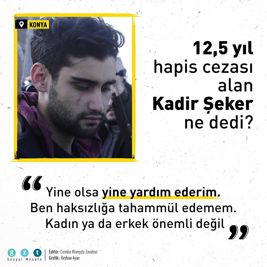 12,5 yıl hapis cezası alan Kadir Şeker ne dedi? 