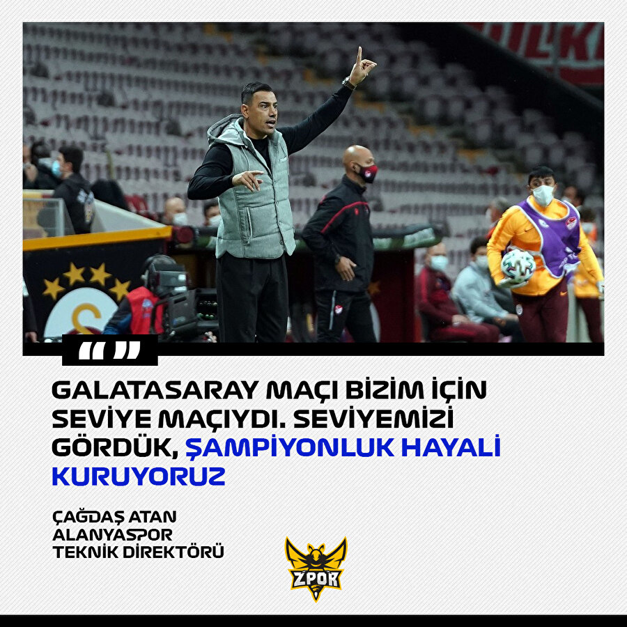 "Şampiyonluk hayali kuruyoruz"