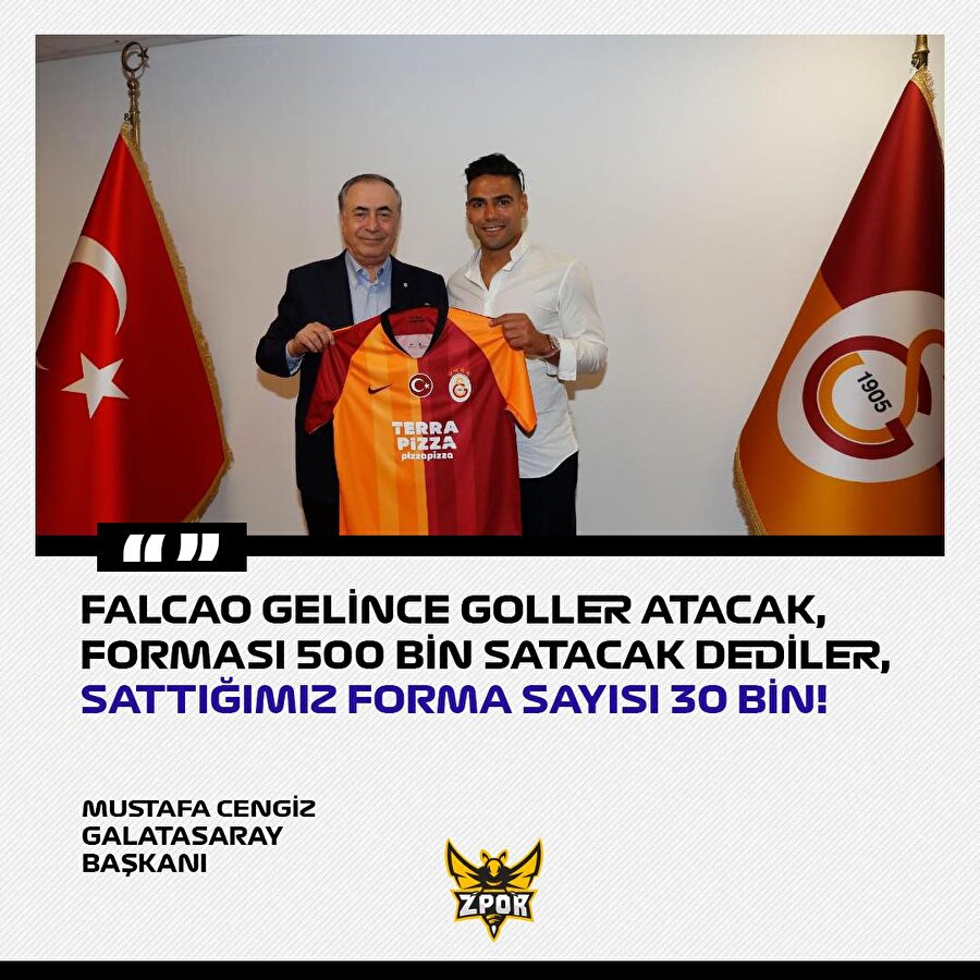 Mustafa Cengiz'den Falcao isyanı