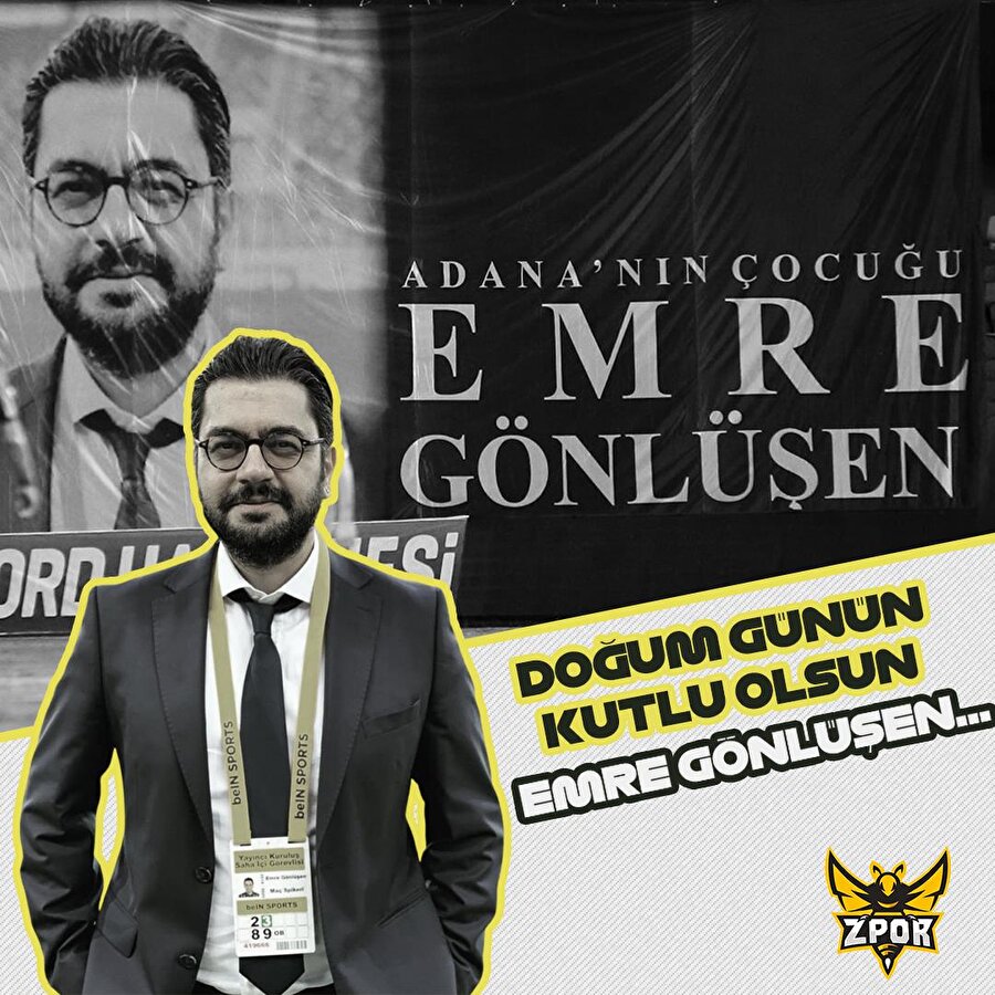 Doğum günün kutlu olsun Emre Gönlüşen