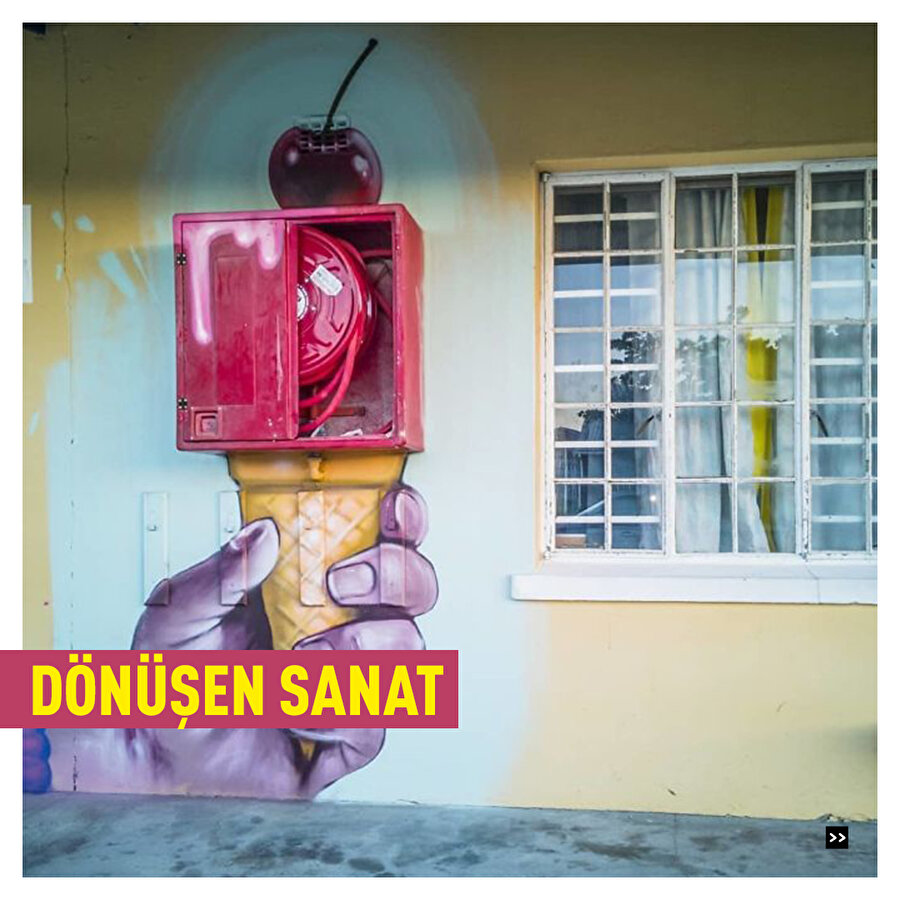 Falko One dokunuşuyla Güney Afrika’nın renkli sokakları