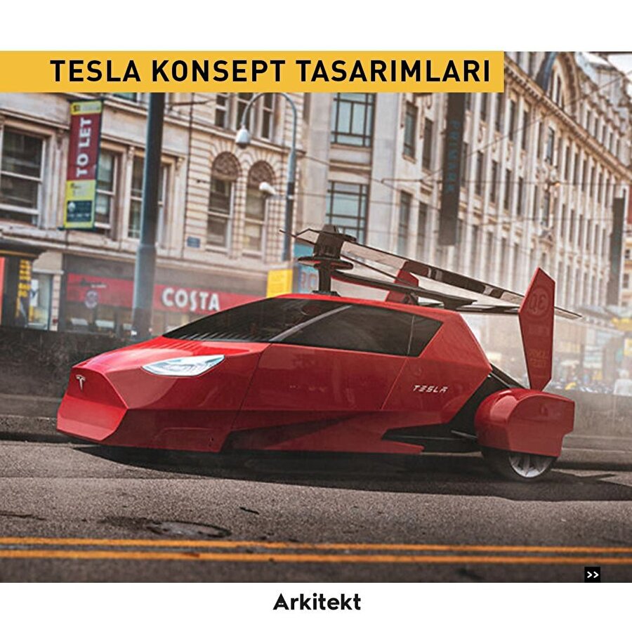 Elon Musk imzalı konsept tasarımlar