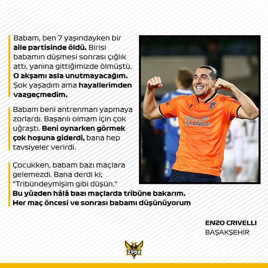 Crivelli'den duygusal açıklamalar