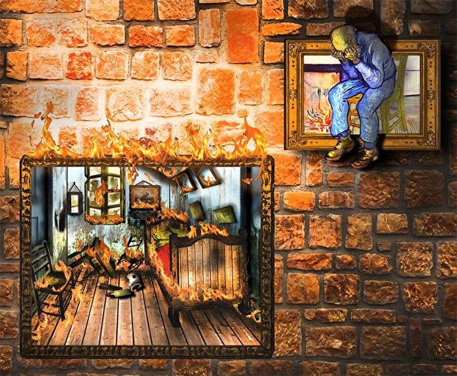 Çerçevelerin sınırlarını aşan resimler