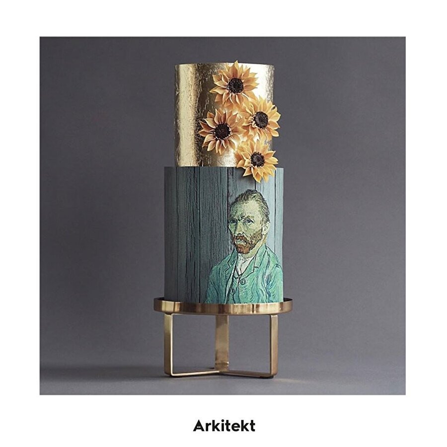 Sanatsal obje niteliğindeki pasta tasarımları