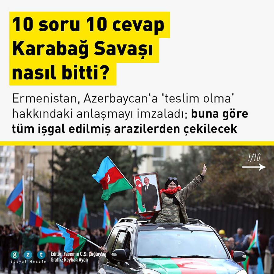 10 soruda Dağlık Karabağ Savaşı nasıl bitti?