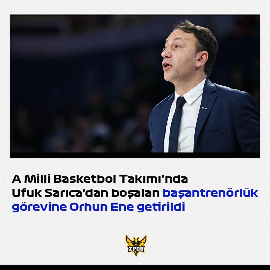 Ufuk Sarıca'nın yerine Orhun Ene