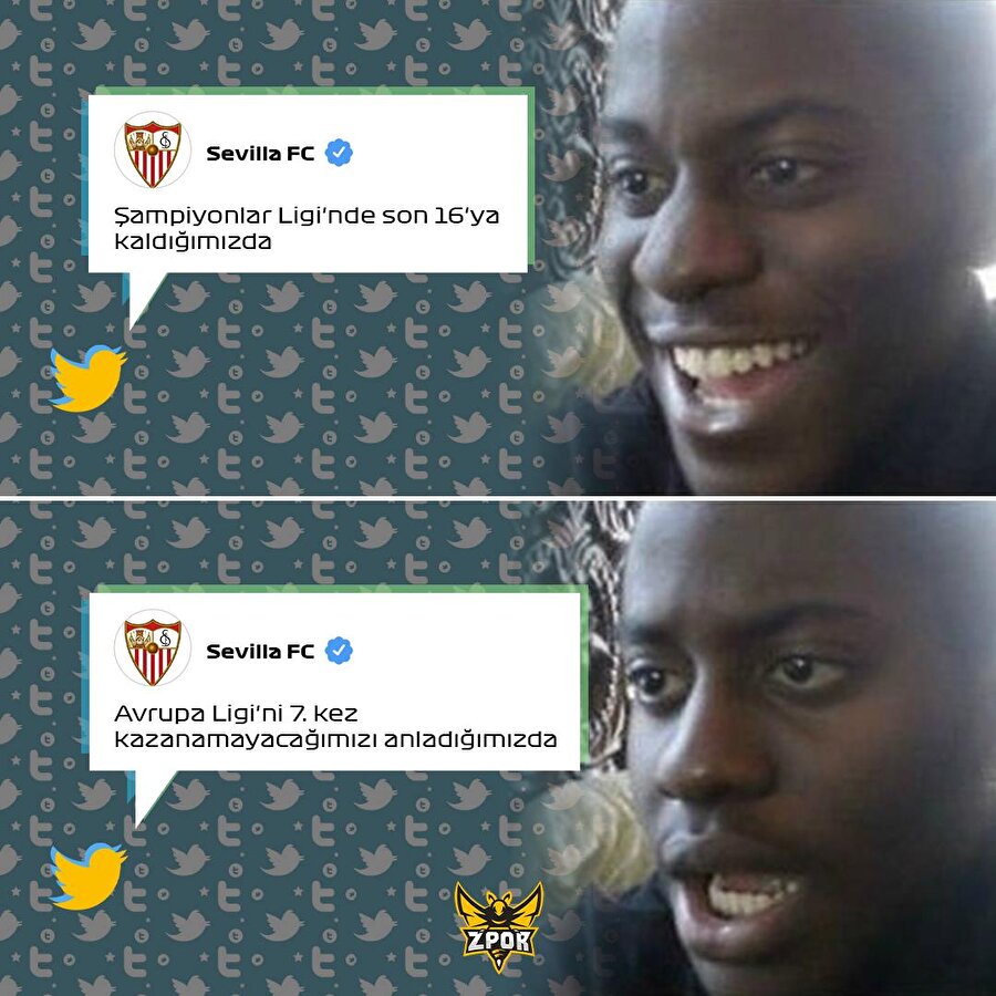 Sevilla'dan esprili son 16 turu paylaşımı