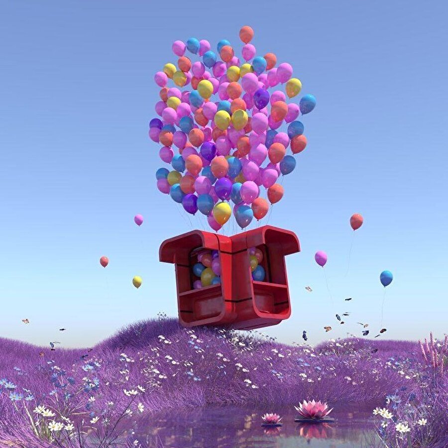 Modern kiosk K67’ye sürrealist yorum