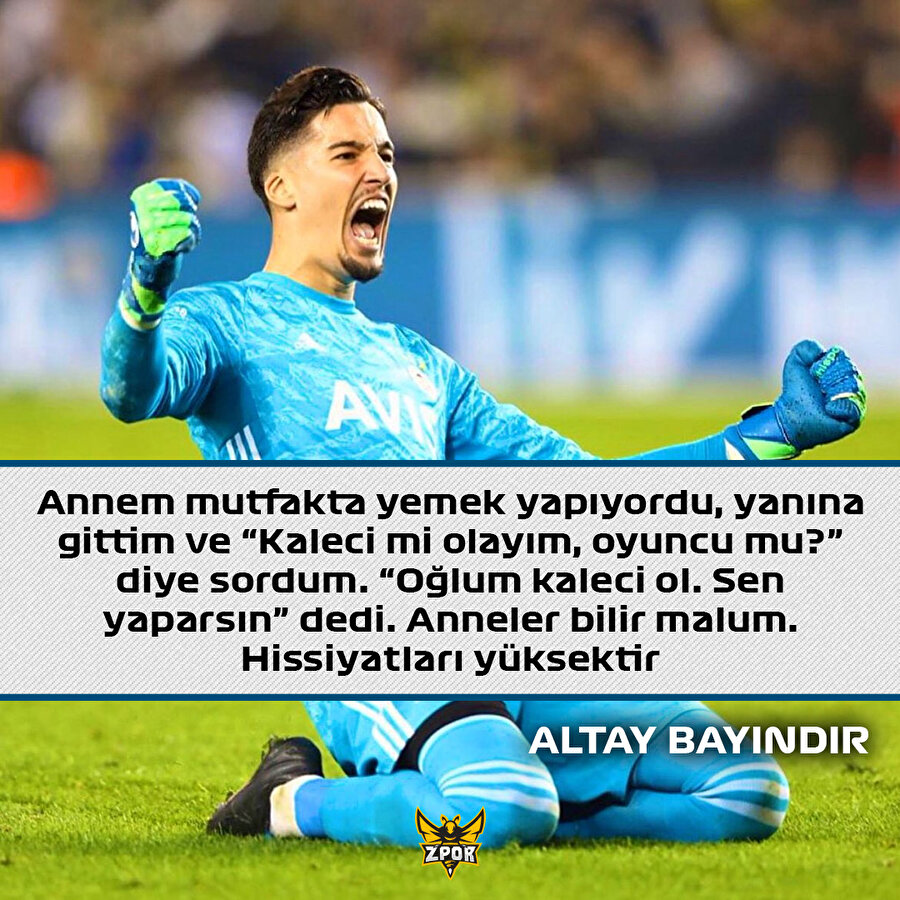 Altay Bayındır nasıl kaleci oldu?