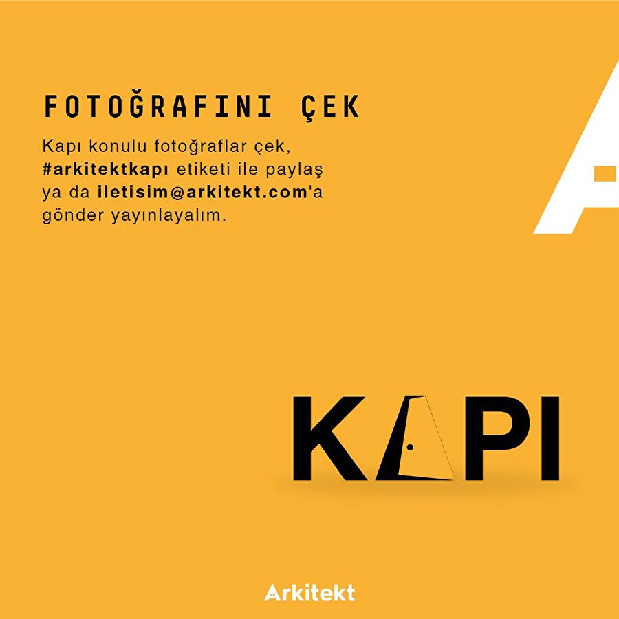 Fotoğrafını çek gönder: Kapı