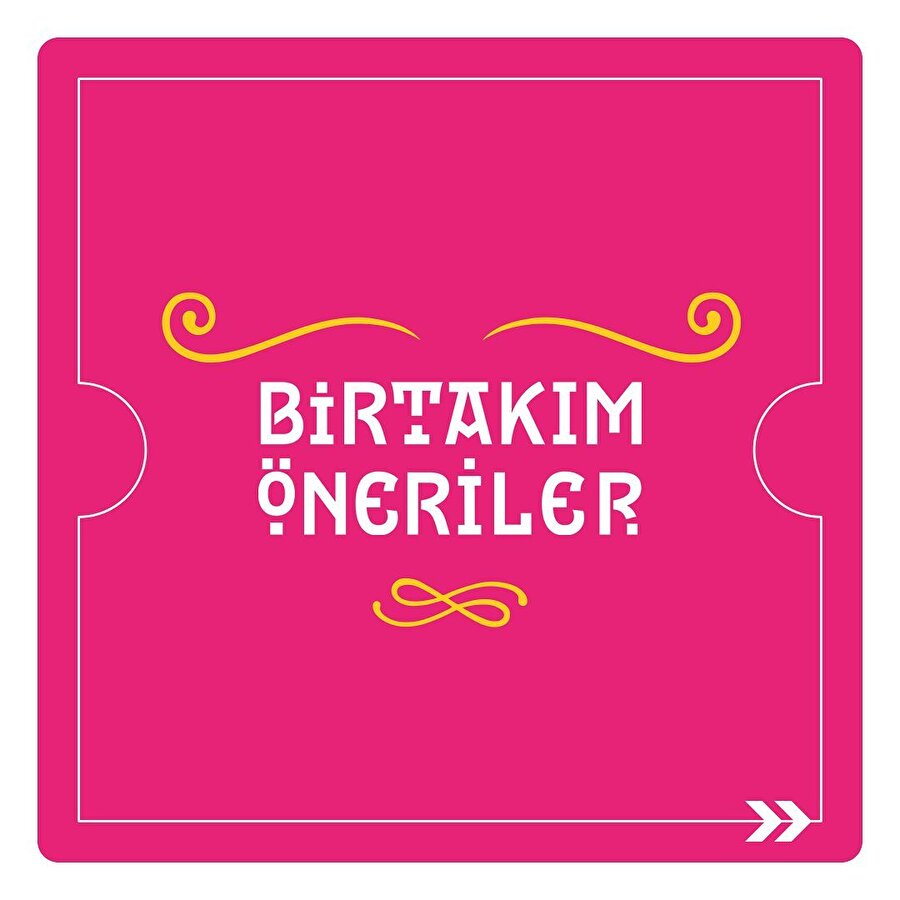 Birtakım öneriler 🤗