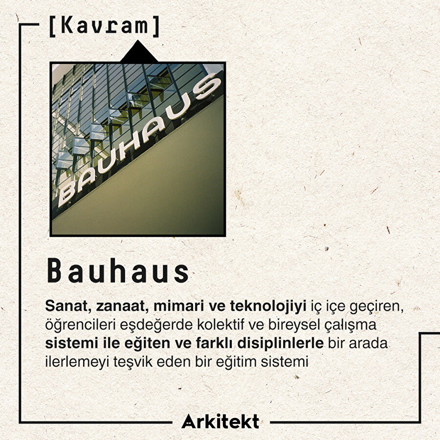 Tasarım dünyasında bir ekol: Bauhaus 