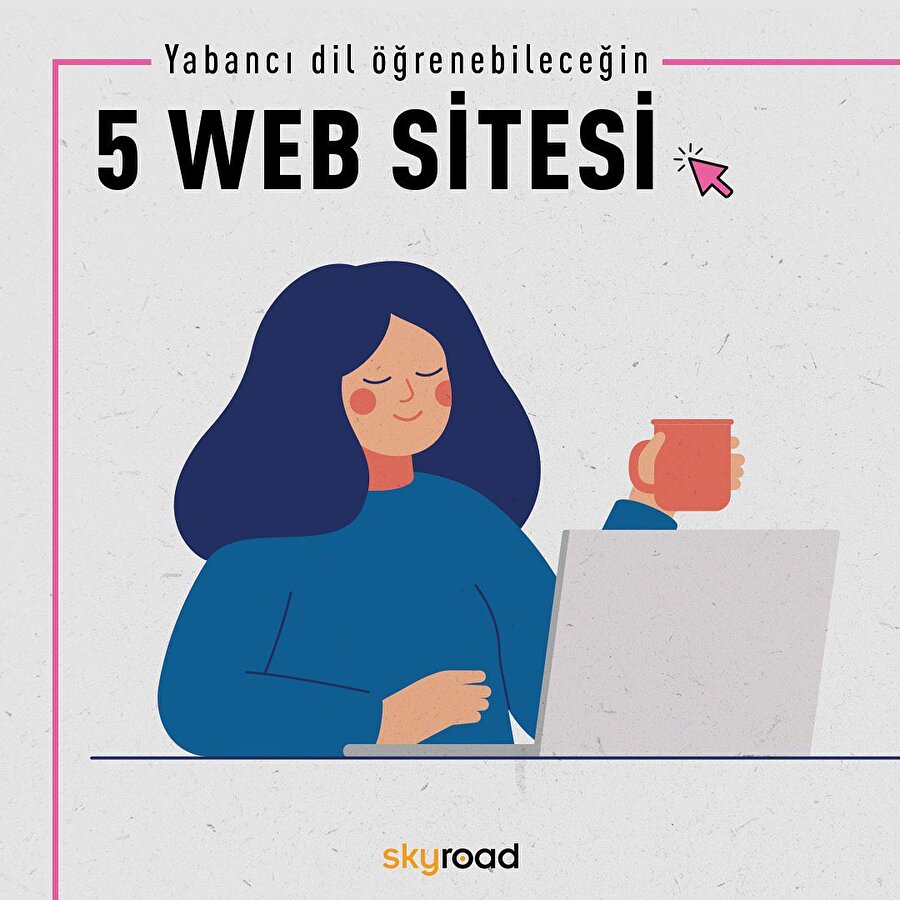 Yabancı dil öğrenebileceğin 5 web sitesi 🙌🏻