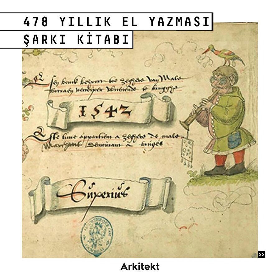 478 yıllık şarkı kitabı 