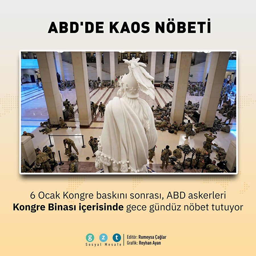 ABD'de 'Kaos' nöbeti